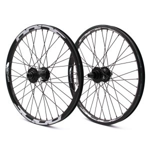 Roues 20" (406) Pride Control V1 20/10mm Black - V-Brake/Disque