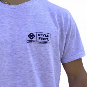 T-Shirt Pride Style First Ash