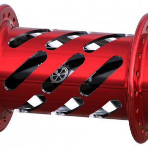 Moyeu Avant Onyx Helix 20mm - Red Nb Trous:36H